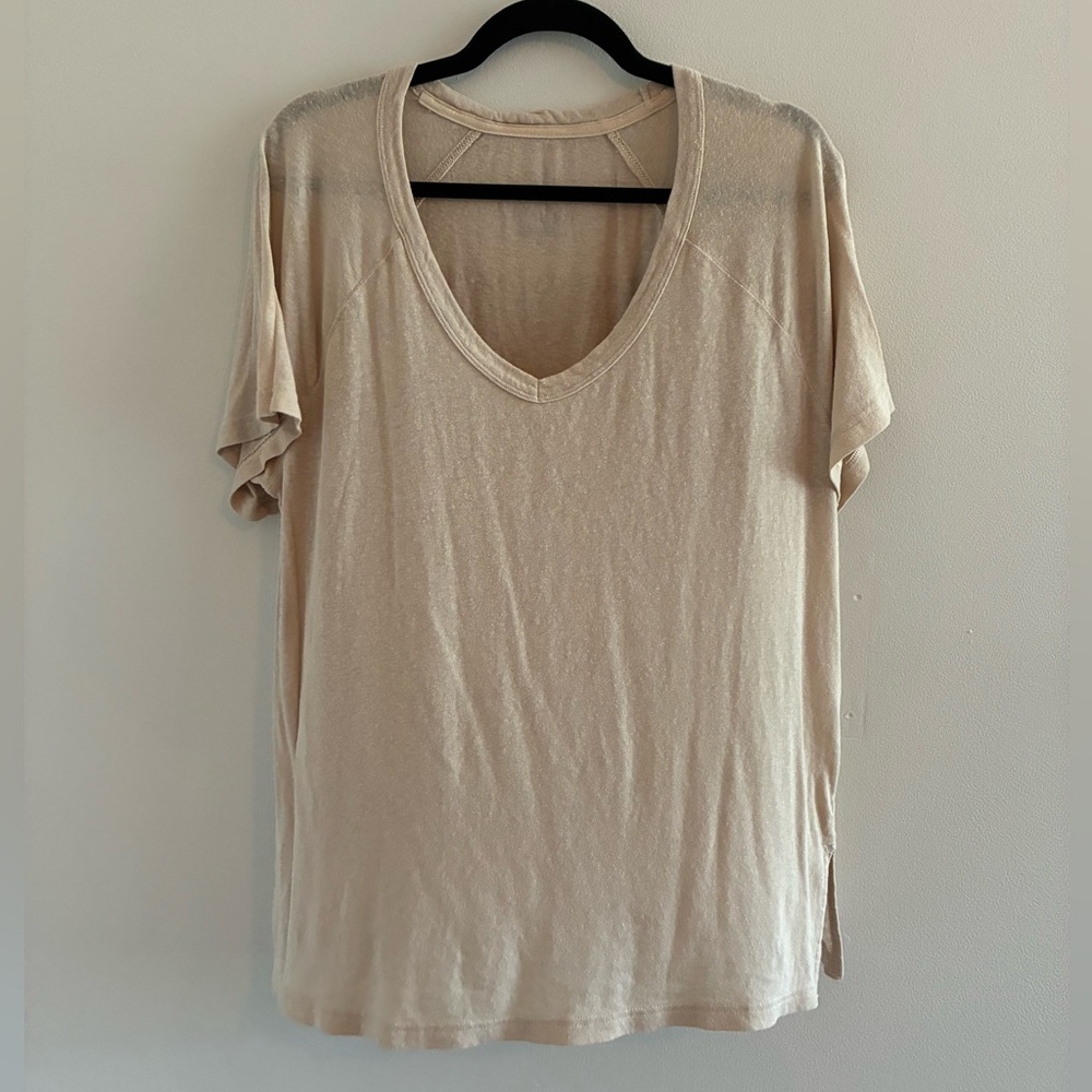 Offline by Aerie Bouncy Cotton Scoop Neck T-Shirt